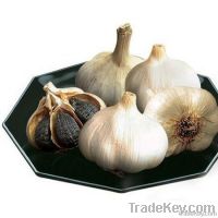 Organic black garlic