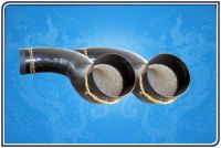 ceramic lining pipe bend