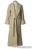 100% cotton bathrobe