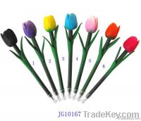 Valentine Gift Rose Flower Ball Pen Promotional Ballpoint Pen Giveaway