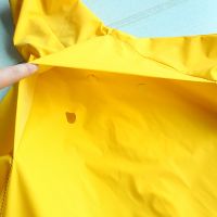 Factory Wholesale High Quality Waterproof Rainwear Classic Yellow Industrial Rainsuit From China
