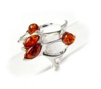 Ring With Amber