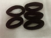Black Pony Bands Scrunchies