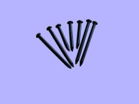 Black Concrete Nail