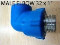 pvc male elbow pipe fitting molding
