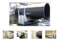 Large diameter hollow wall wound production lines