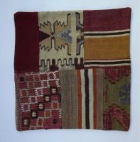 Kilim patch cushion covers