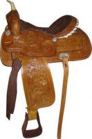 Horse Western saddle Tack- Handcrafted Indian saddle