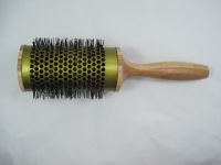 Bamboo aluminum hair brush