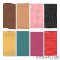 Vacuum Embossed PVC Leather