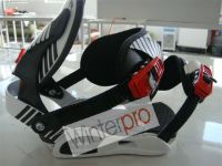 Snowboard binding-shock