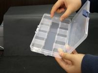 Translucent   Storage Box with 15 Compartments