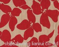 linen cottn printedfabric