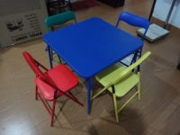 children folding table and chairs set
