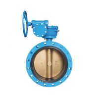 concentric disc flanged  butterfly valve From China