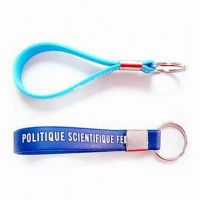 Wholesale Fashion Bracelet Silicone Wristband Keychain