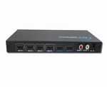 HDMI switch, lkv342 3D 4x2 HDMI matrix switch with remote control