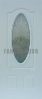 Fangda HOT-SALE steel glass entry door From China