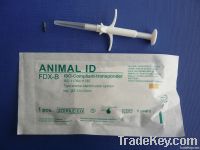 Animal ID/RFID Syringe with glass tags