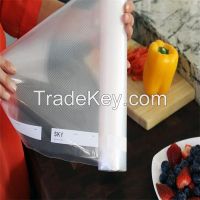 embossed poly/nylon vacuum sealer roll/embossed vacuum seal bags