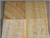 Natural Chinese marble -Wood grain yellow marble