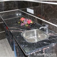 Yunfu black marble countertops