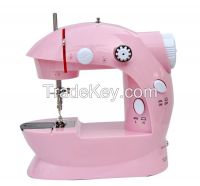 CE/ROHS/CB approval mini manual pink sewing machine FHSM-202