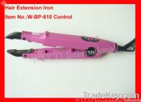 Hair extension iron