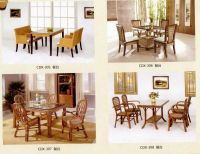 Dining table and chair set