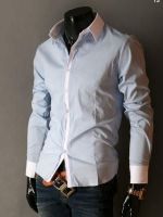 Homme 100% Cotton Semi Casual Shirt