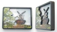 3 Layers Wooden Magnet