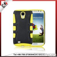 2 in 1 PC and TPE mobile phone case for samsung S4 i9500