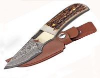 2.0 inch damascus steel pen knife