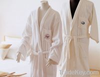 cotton waffle bathrobe