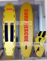 Inflatable rescue board
