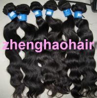 100% Indian human virgin hair machine weft