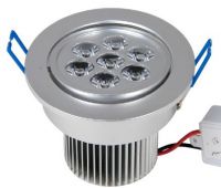 7x1w led ceiling light