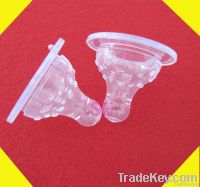 Safe and durable silicone baby nipples