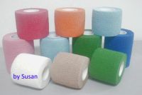 Nonwoven cohesive elastic bandage