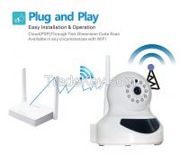 Robot 720P HD Wifi IP network home CCTV P2P Audio ip wifi camera From China