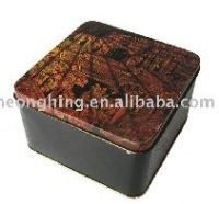 rectangular tin box From China