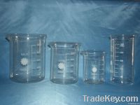 Graduation quartz glass beaker