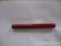 Dark red quartz glass tube