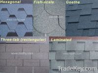 China Blue Color Roofing Asphalt Shingle for Sale