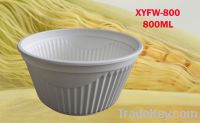 Biodegradeble Disposable Eco-friendly Cornstarch  Plastic Bowl From China