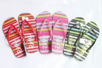 Simple Colorful Patten Slippers