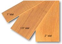 Wooden Blind Slat