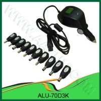 Factory Supply 70W DC Universal Laptop Car Charger