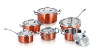HIGH QUALITY 12PCS 3-LAYER COOPER