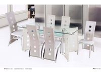 dining chair and table